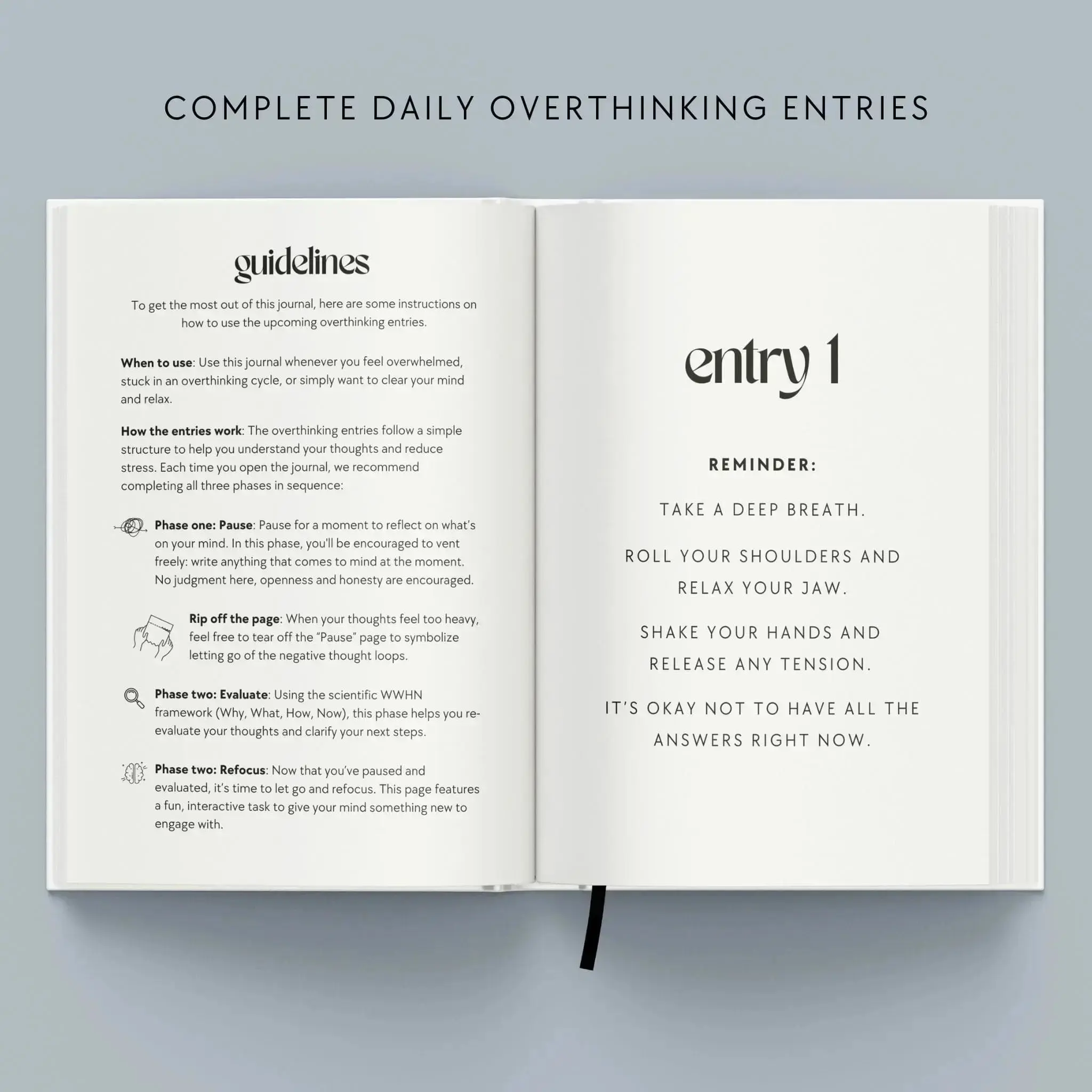 The Overthinking Guided Journal - Image 5